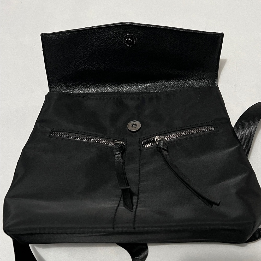 Botkier Black Vinyl Trigger Backpack - image 7